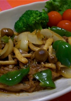 簡単・フライパンで焼き肉!!-レシピのメイン写真