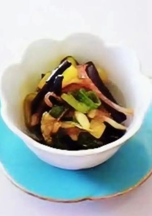 ♡茄子とミョウガ♡の甘酢和え♪-レシピのメイン写真