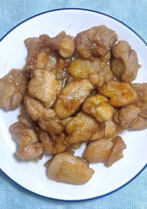 1口サイズ 鶏肉の照り焼き-レシピのメイン写真