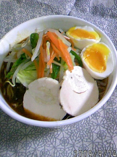 おうちで簡単!野菜たっぷりカレーラーメン-レシピのメイン写真