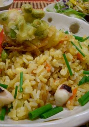 天ぷらチャーハン♪-レシピのメイン写真