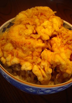 えび好きに贈る❤海老のかき揚げ丼。-レシピのメイン写真