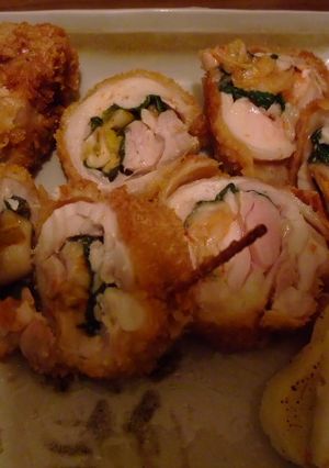 チキンロールカツinキムチ♪-レシピのメイン写真