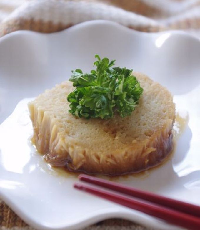 レンジで簡単!えのきの軸でエコ料理-レシピのメイン写真