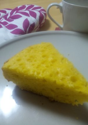 ぐりぐら風もこケーキ＋かぼちゃ♪-レシピのメイン写真