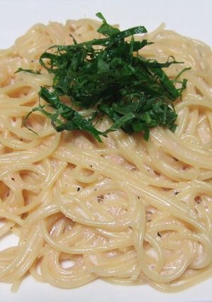 ふんわり明太子クリームパスタ-レシピのメイン写真