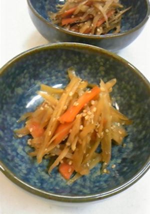 つまみ食いがとまらんきんぴら♪-レシピのメイン写真