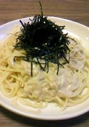 ツナの和風クリームパスタ-レシピのメイン写真