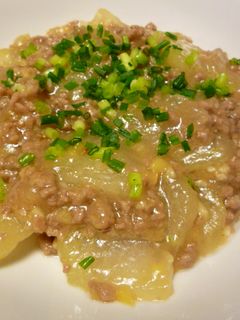 ☼柔らかとろーり♪冬瓜の肉味噌炒め-レシピのメイン写真