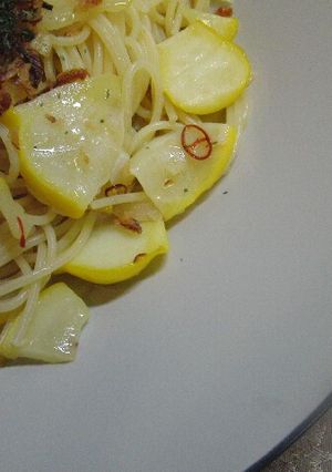 ♡イエローズッキーニのさっぱりパスタ　♡-レシピのメイン写真