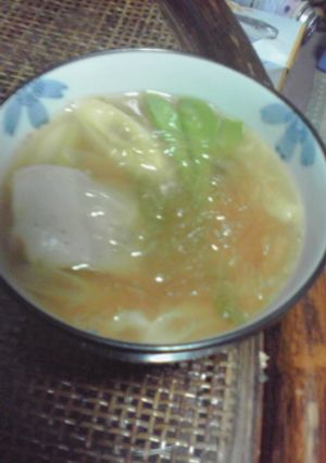 簡単★体ﾎﾟｶﾎﾟｶ餃子スープ-レシピのメイン写真