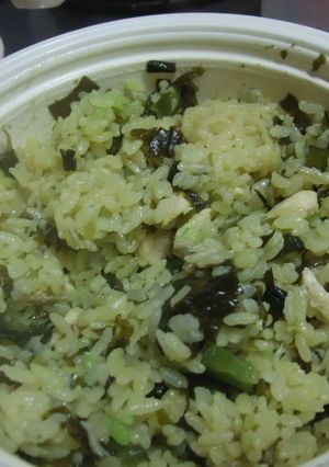 乾燥わかめときゅうりの漬物炊き込みご飯-レシピのメイン写真