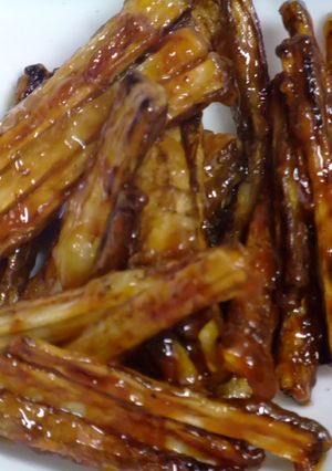 味噌ごぼう-レシピのメイン写真
