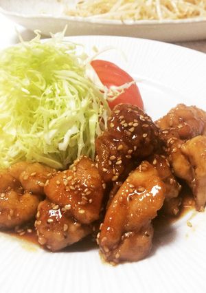酢でさっぱり！お弁当にピッタリ！酢鶏-レシピのメイン写真