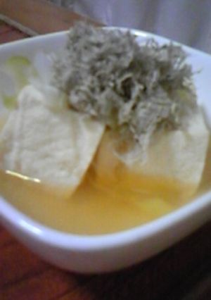 寒〜い日にはこれ☆あったか豆腐-レシピのメイン写真
