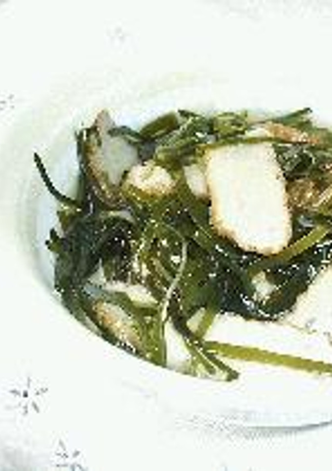 ♪すご〜く簡単 切り昆布とさつま揚げのさっと煮。-レシピのメイン写真