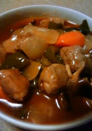 家の酢豚は肉ゴロゴロよ♪-レシピのメイン写真