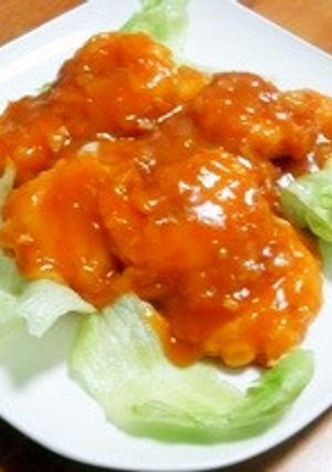 簡単!本格ぷりっぷりエビチリ-レシピのメイン写真