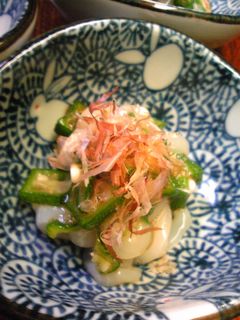 いかそうめんが変身♪いかオクラ-レシピのメイン写真