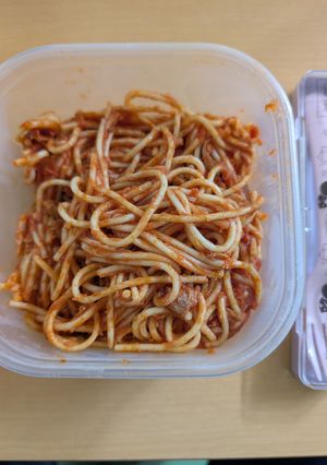 濃厚ツナのトマトスパゲッティ-レシピのメイン写真