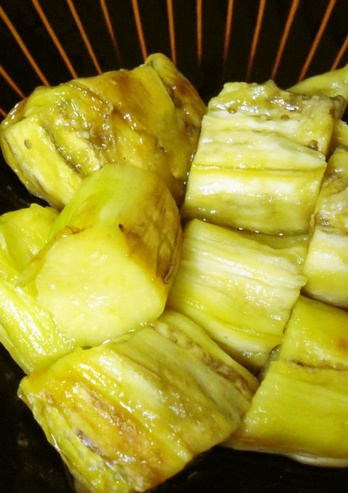 母の焼きナスの皮の剥き方-レシピのメイン写真