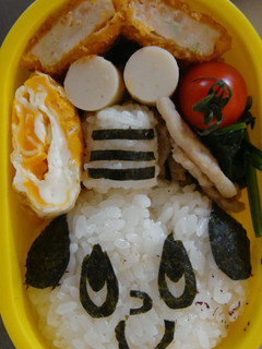 チョキチョキ☆簡単キャラ弁 ぜんまい侍-レシピのメイン写真