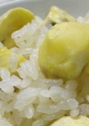 秋☆秋☆秋~栗の炊き込みご飯~♪-レシピのメイン写真