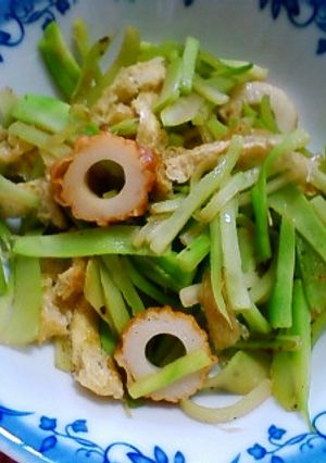 ブロッコリーの茎がおいしい♪簡単キンピラ-レシピのメイン写真