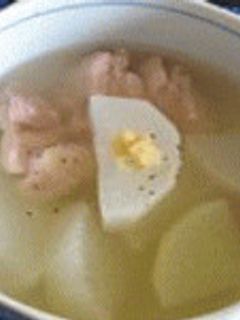 大根と鶏肉のスープ煮-レシピのメイン写真