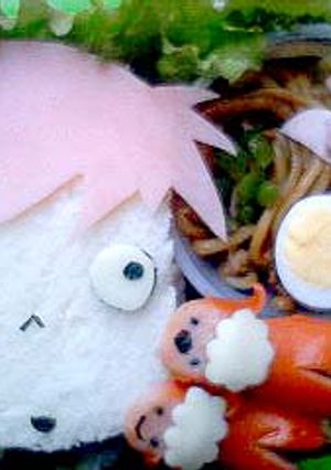～キャラ弁～ポニョ弁当-レシピのメイン写真