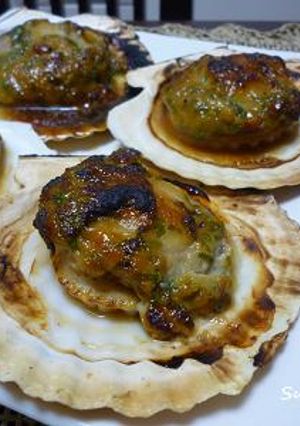 ホタテの大葉みそ焼き-レシピのメイン写真