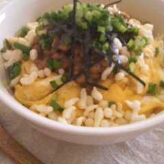 รูปของ 私の好きな納豆チー玉丼