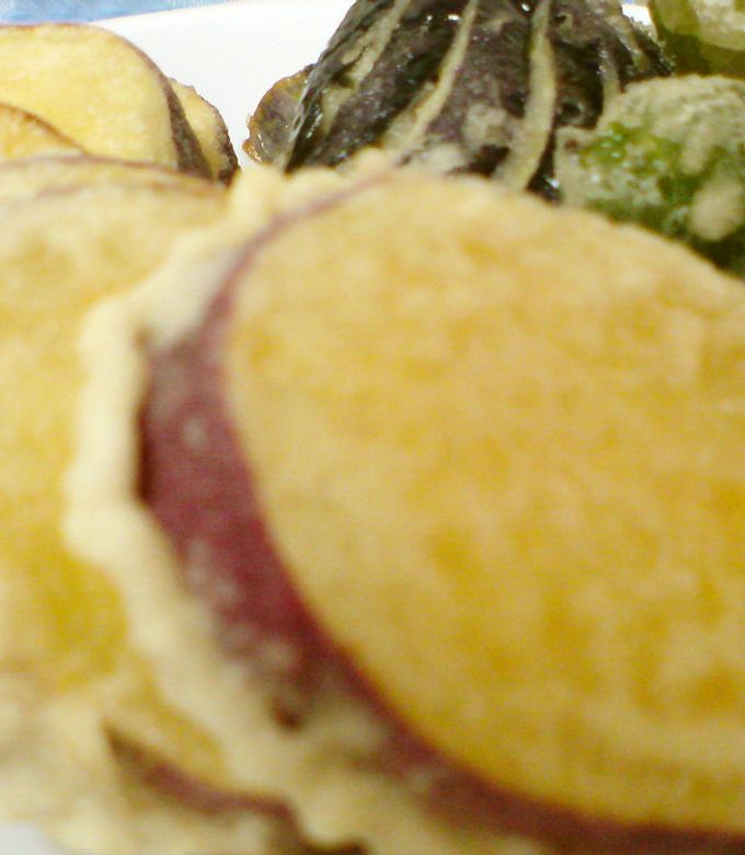 さつまいも天ぷら 天ぷらの名店が作る”究極のさつまいもソフト”が絶品！「Tempura