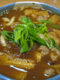 一人でランチは残ったカレーでカレーうどん-レシピのメイン写真