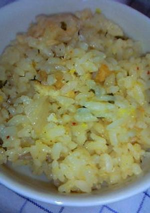 ＊高菜とキムチ＊で炊き込みご飯-レシピのメイン写真