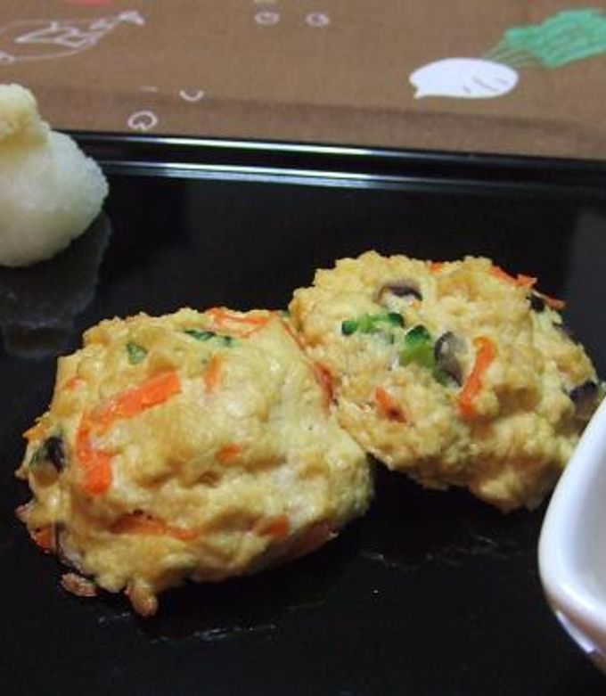 トースターで手作りノンオイル「がんも」-レシピのメイン写真