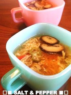 ***卵と野菜★オイスタースープ***-レシピのメイン写真