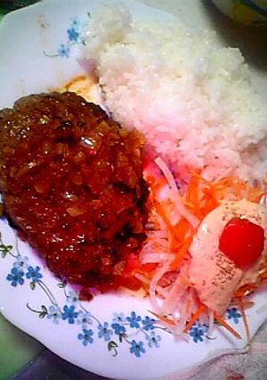 ビク○ン風ｼﾞｭｰｼｰﾊﾝﾊﾞｰｸﾞ★-レシピのメイン写真