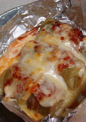 ロールキャベツのオーブン焼き&卵スープ-レシピのメイン写真