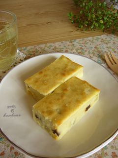 ゴロゴロさつまいもとレーズンのケーキ-レシピのメイン写真