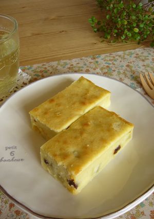 ゴロゴロさつまいもとレーズンのケーキ-レシピのメイン写真