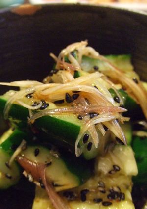 中華風ピリ辛たたきキュウリ　＊香味野菜＊-レシピのメイン写真
