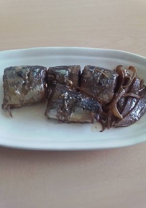 秋刀魚の煮物（しょうが大量バージョン♪）-レシピのメイン写真