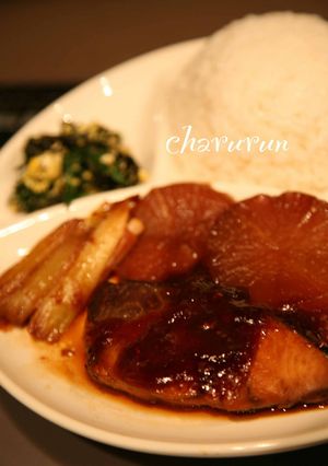 オリーブオイルでぶりの照り焼き-レシピのメイン写真
