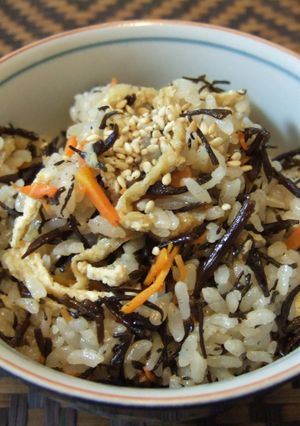 ひじきご飯-レシピのメイン写真