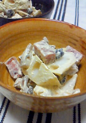 れんこんとキノコのカレーサラダ☆-レシピのメイン写真