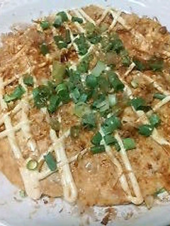 ツルン!簡単♪納豆山芋お好み焼き-レシピのメイン写真