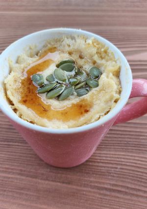 かぼちゃのプロテインマグケーキ-レシピのメイン写真
