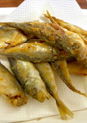 小アジの唐揚げ-レシピのメイン写真