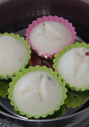 甘酒でつくる米粉蒸しパン-レシピのメイン写真